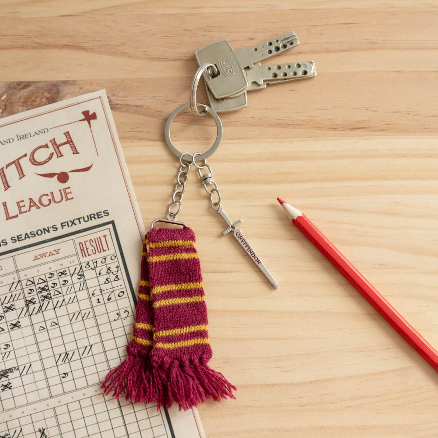 Llavero Harry Potter Casa Gryffindor