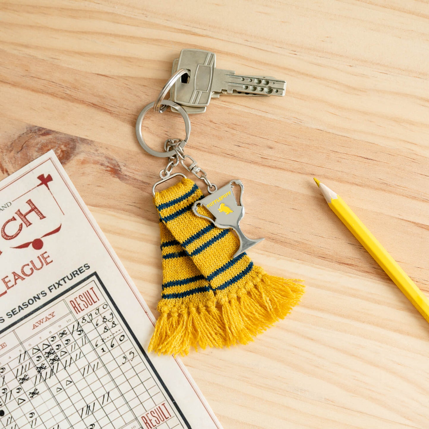 Llavero Harry Potter Casa Hufflepuff
