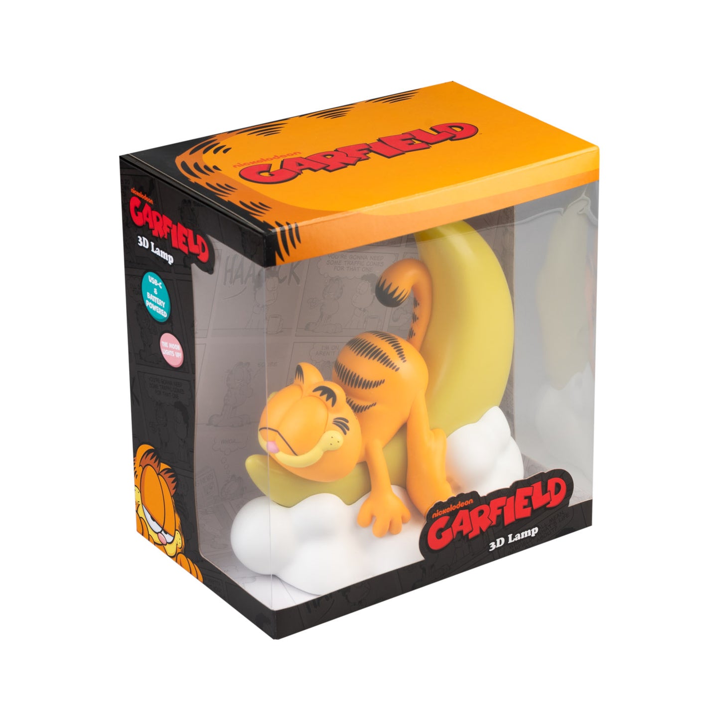 Lampara Garfield 3D