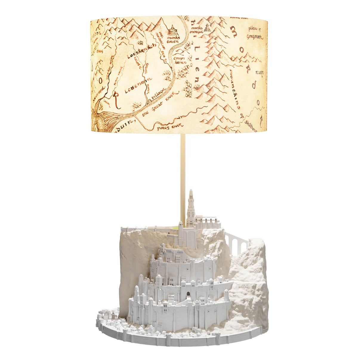 Lámpara De Mesa El Señor De Los Anillos Minas Tirith