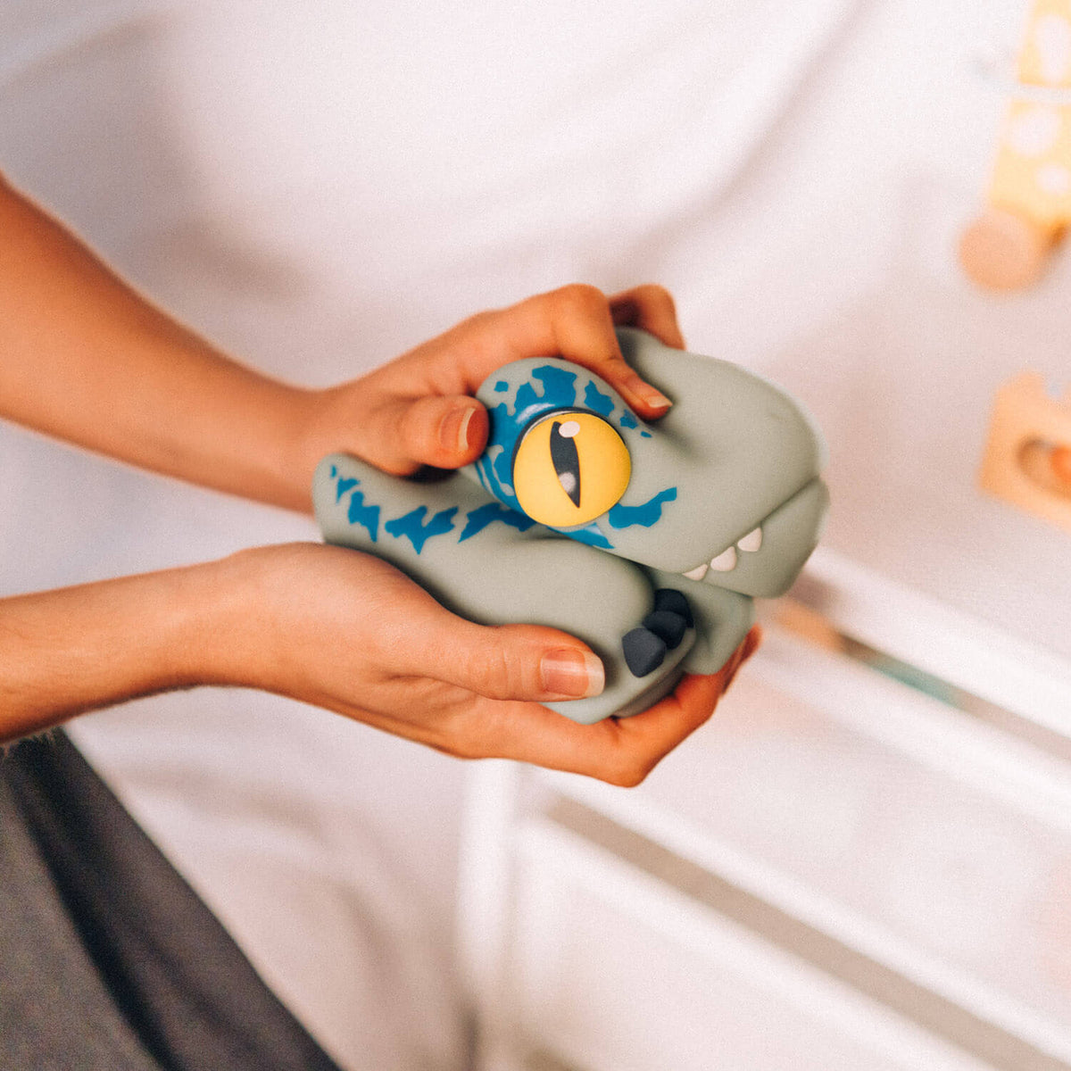 Lámpara Squishy Jurassic World Blue