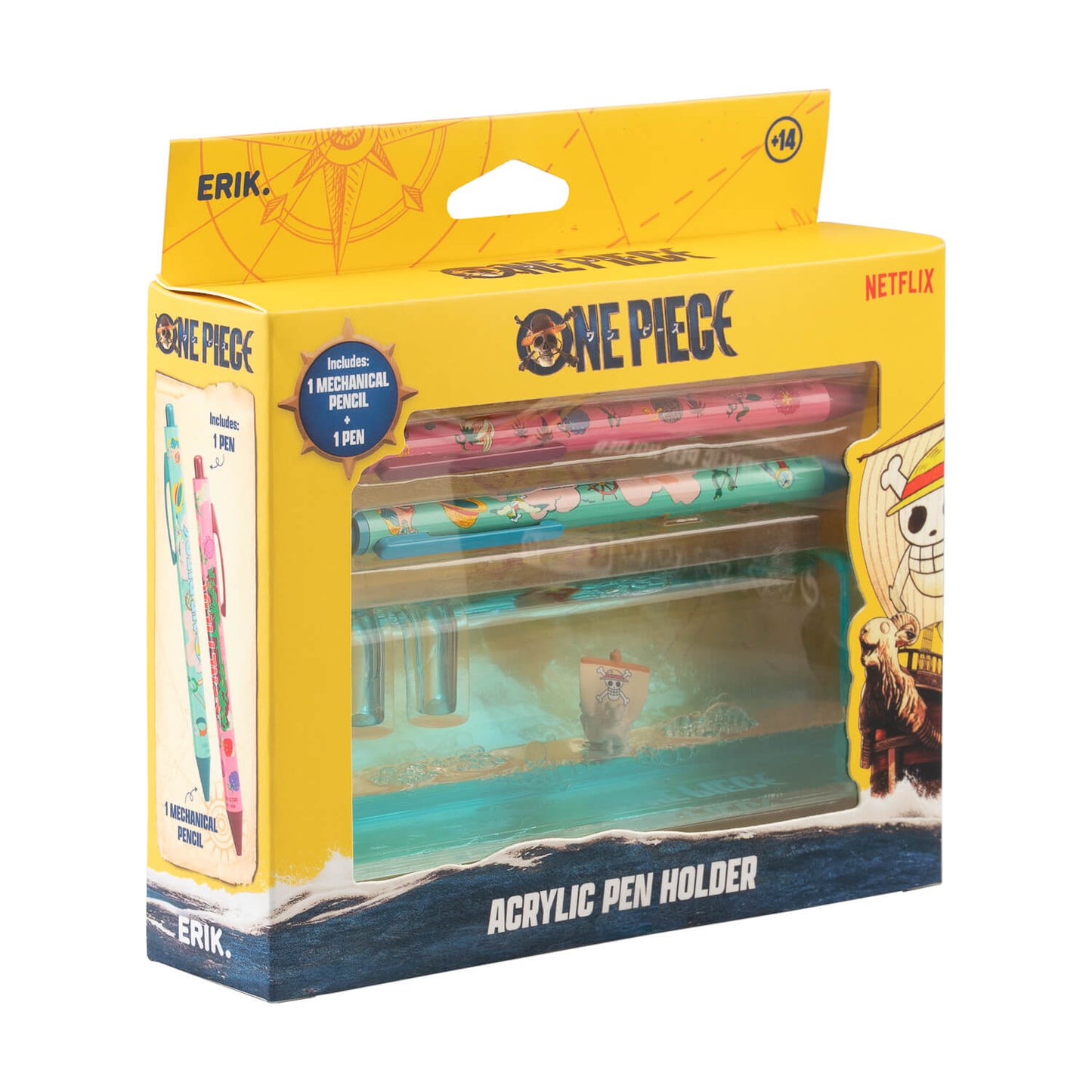 Lapicero Acrílico One Piece Going Merry
