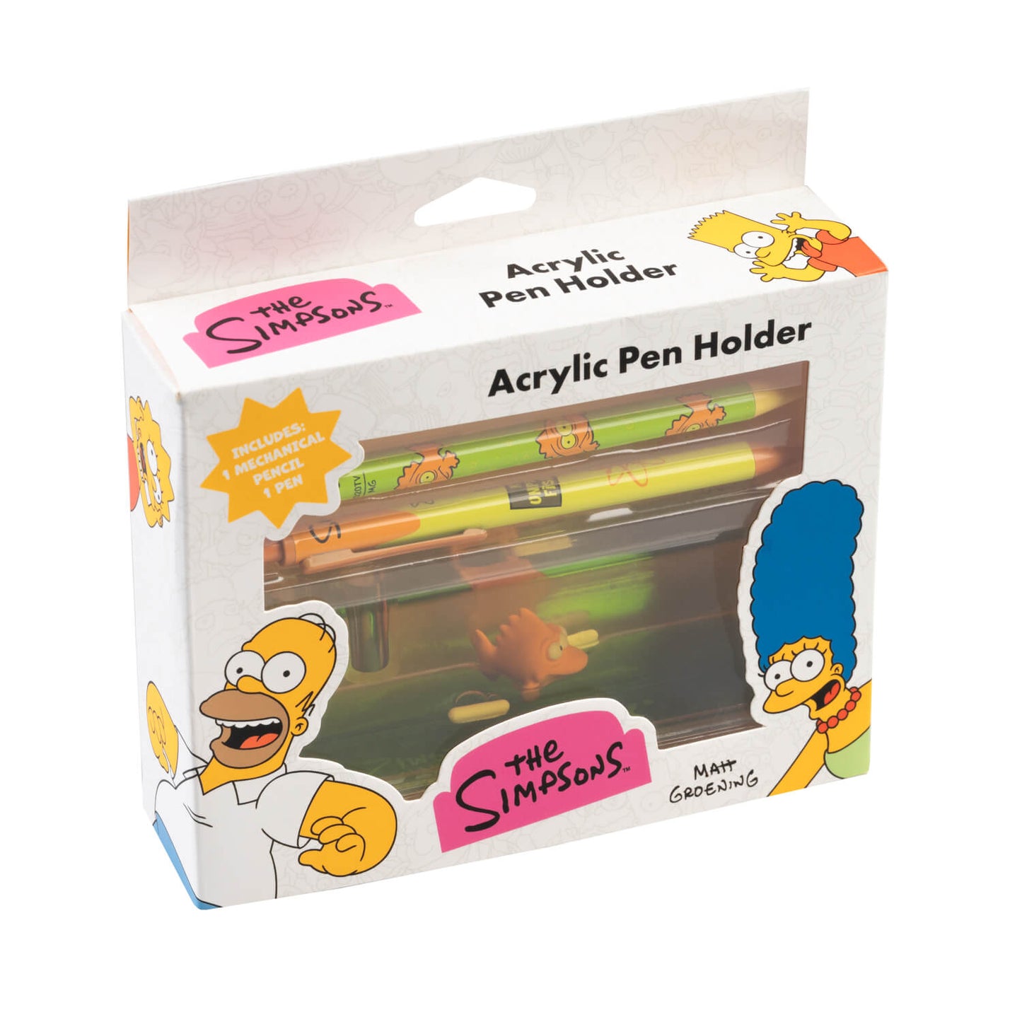Lapicero Acrílico Los Simpson Blinky Pez De Tres Ojos