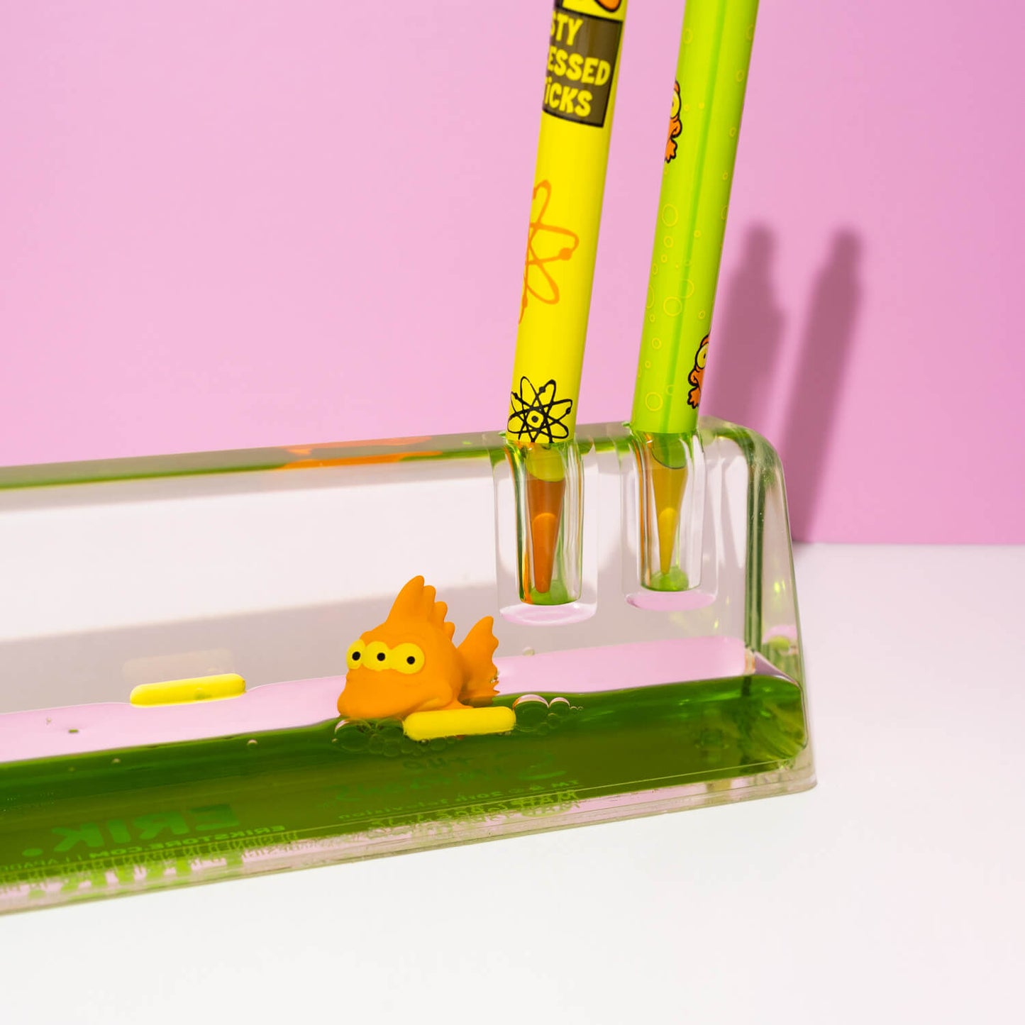 Lapicero Acrílico Los Simpson Blinky Pez De Tres Ojos