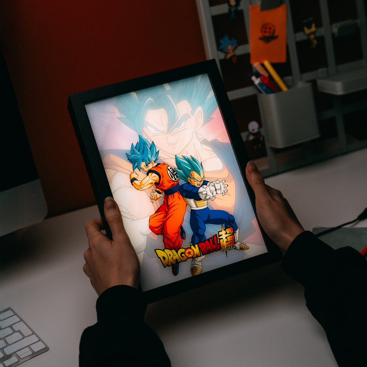 Cuadro Con Luz LED Dragon Ball