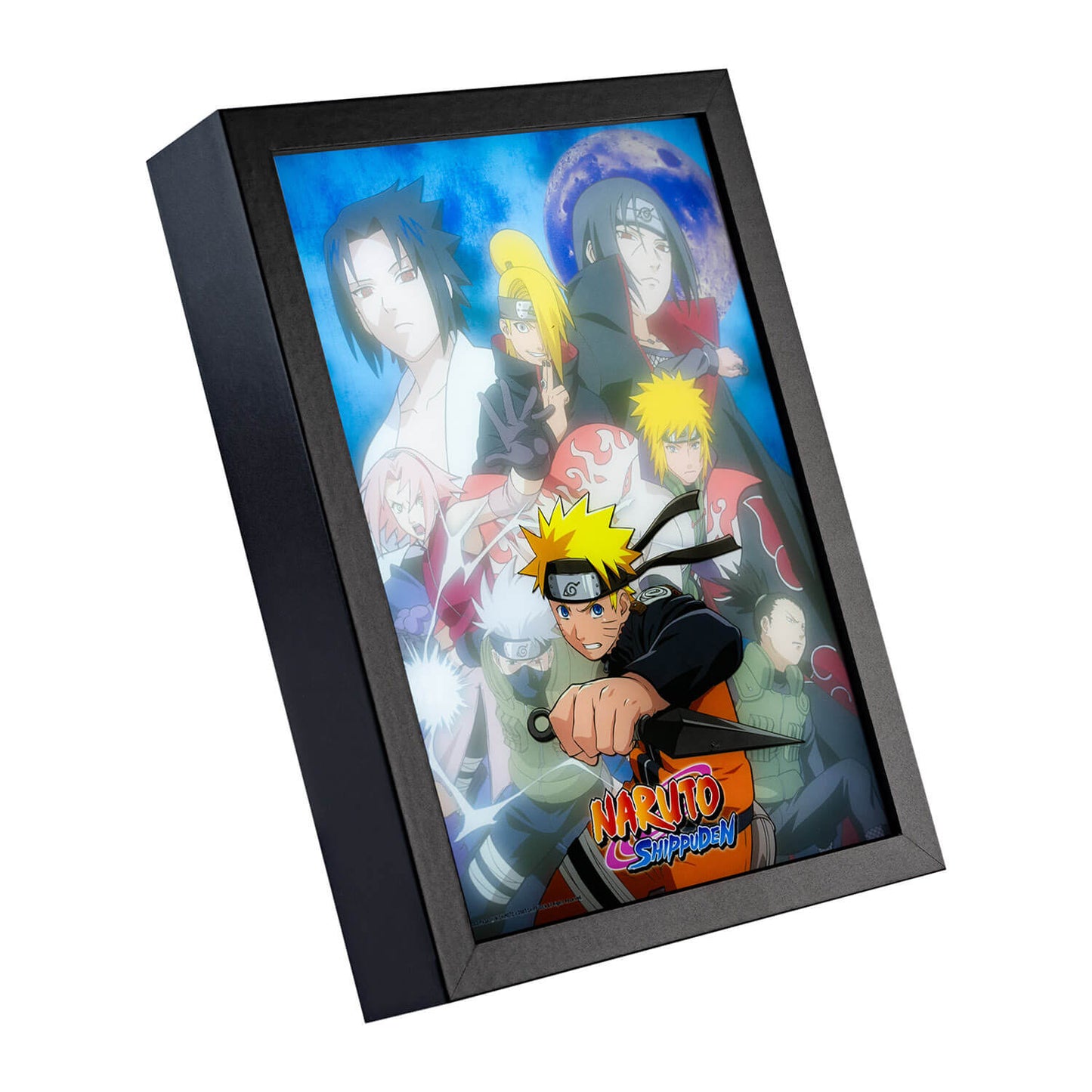 Cuadro Con Luz LED Naruto Shippuden