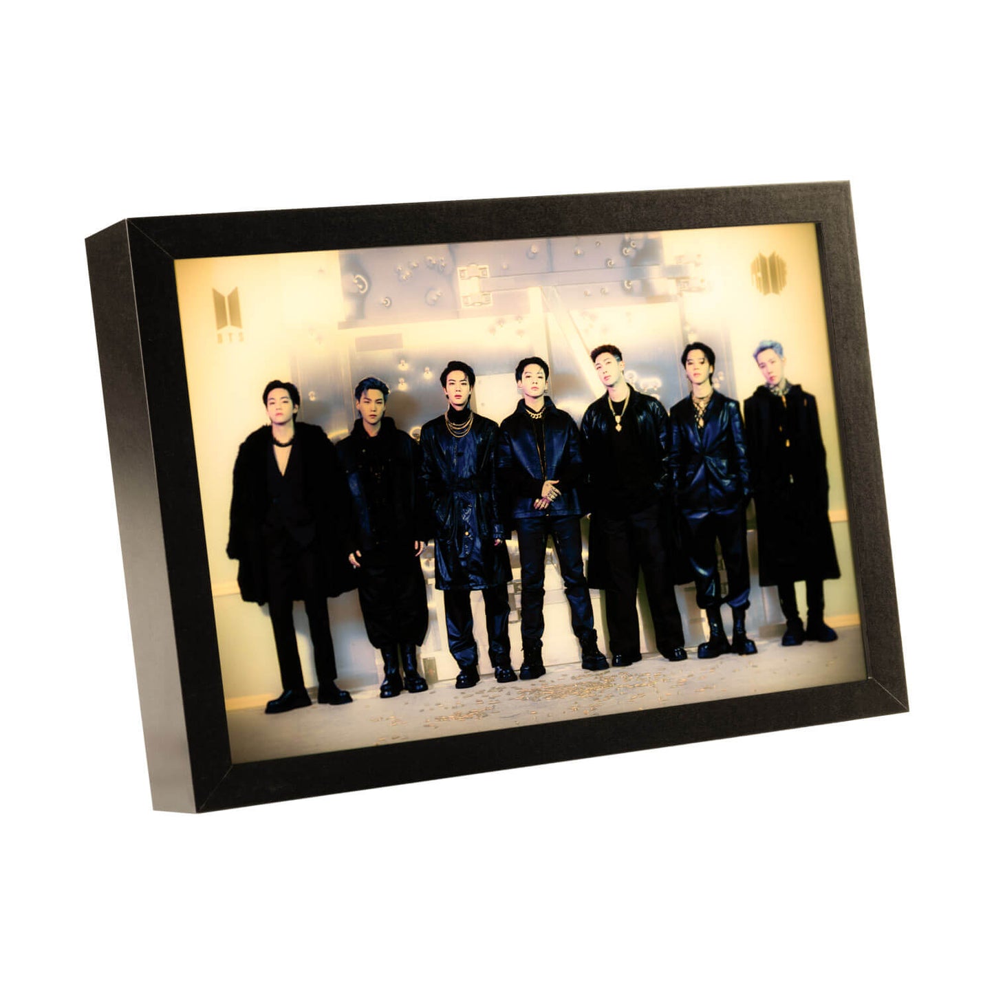 Cuadro Con Luz LED BTS