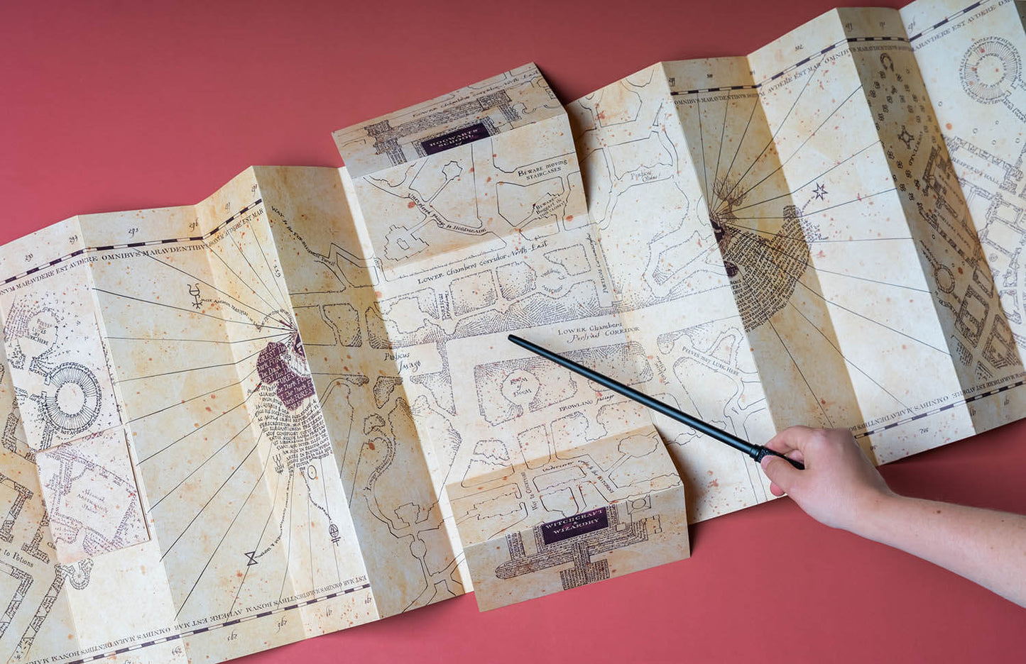 Réplica Harry Potter Mapa Del Merodeador