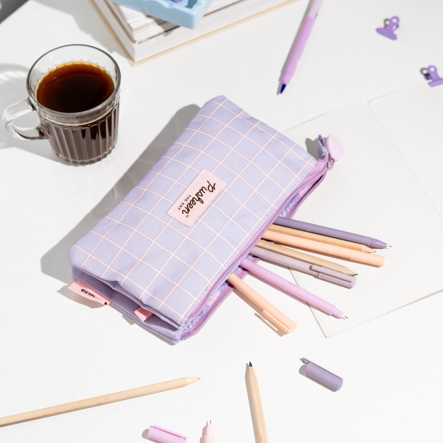 Estuche Triple Pusheen Moments