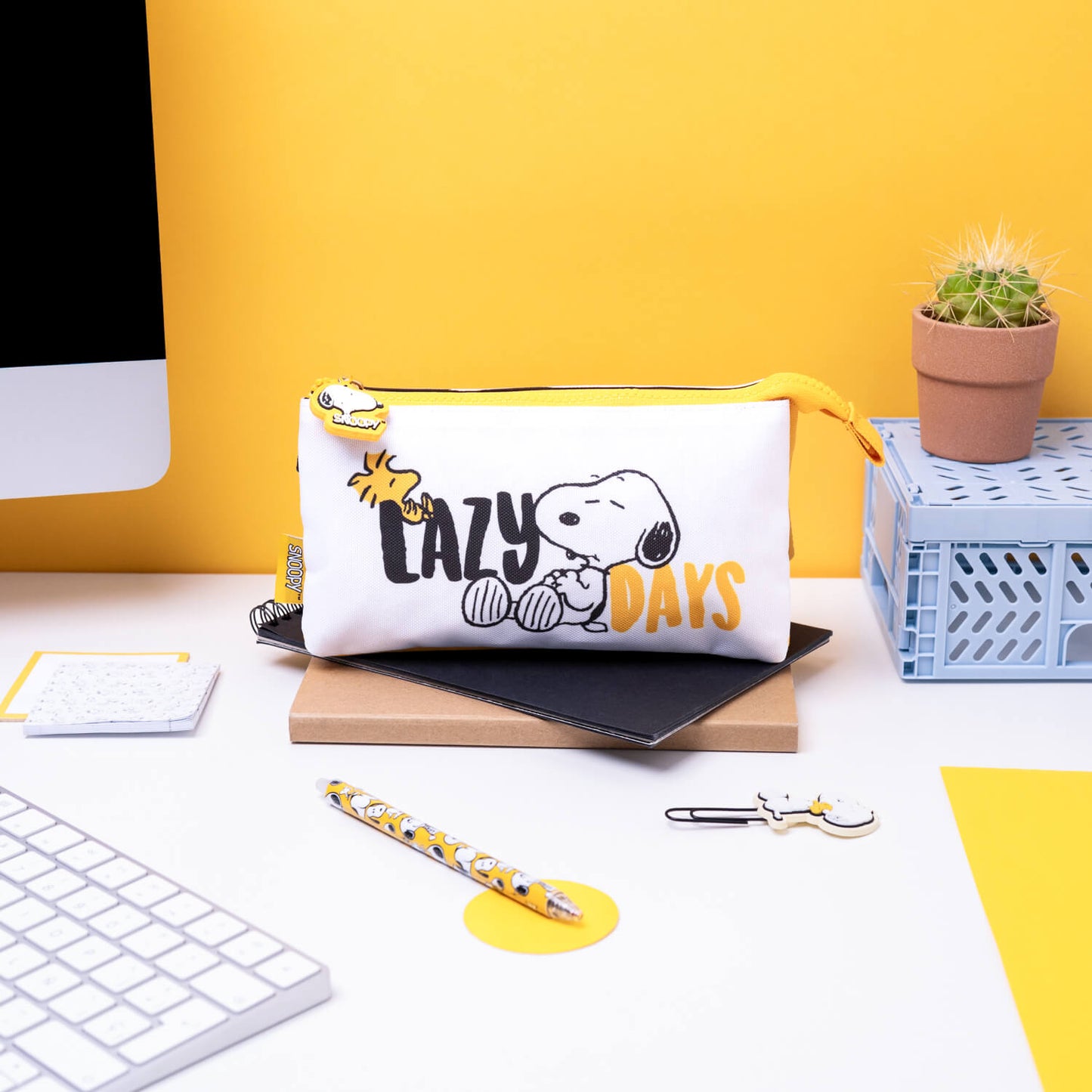 Estuche Triple Snoopy Lazy Days
