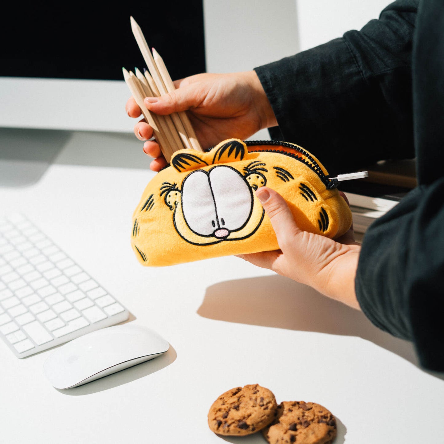 Estuche Felpa Garfield