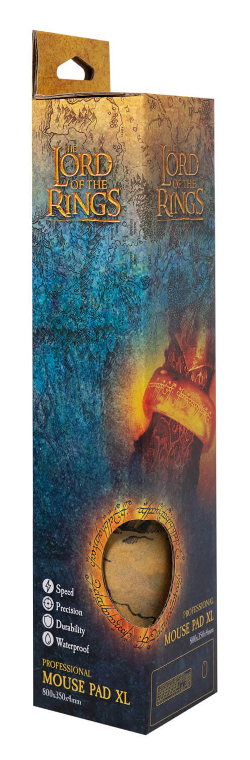 Alfombrilla Escritorio El Señor De Los Anillos Mapa De La Tierra Media
