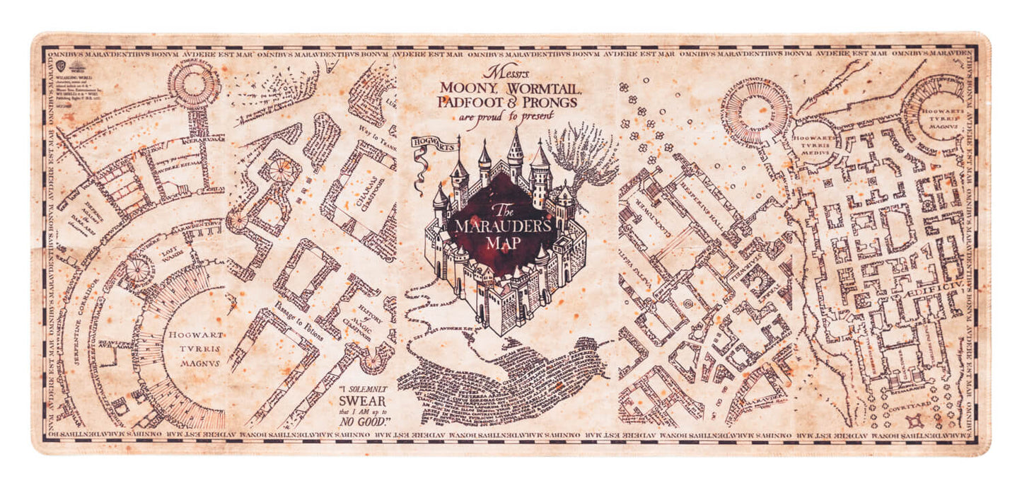 Alfombrilla Escritorio Harry Potter Mapa Del Merodeador