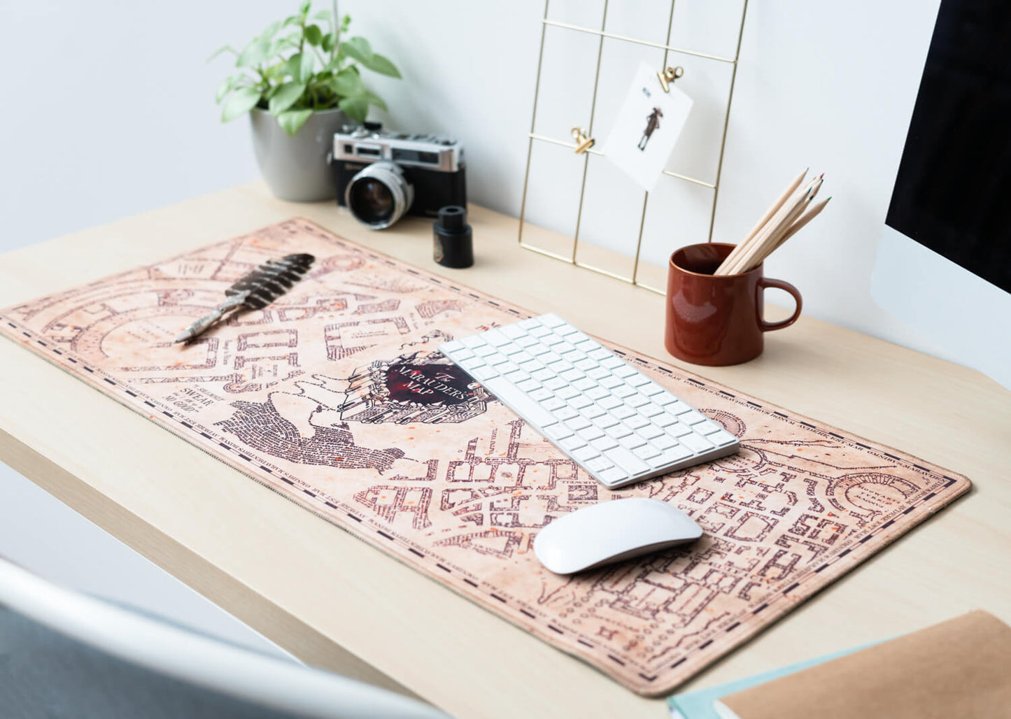 Alfombrilla Escritorio Harry Potter Mapa Del Merodeador