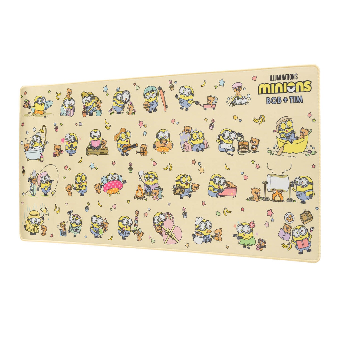 Alfombrilla Escritorio Minions Bob Y Tim