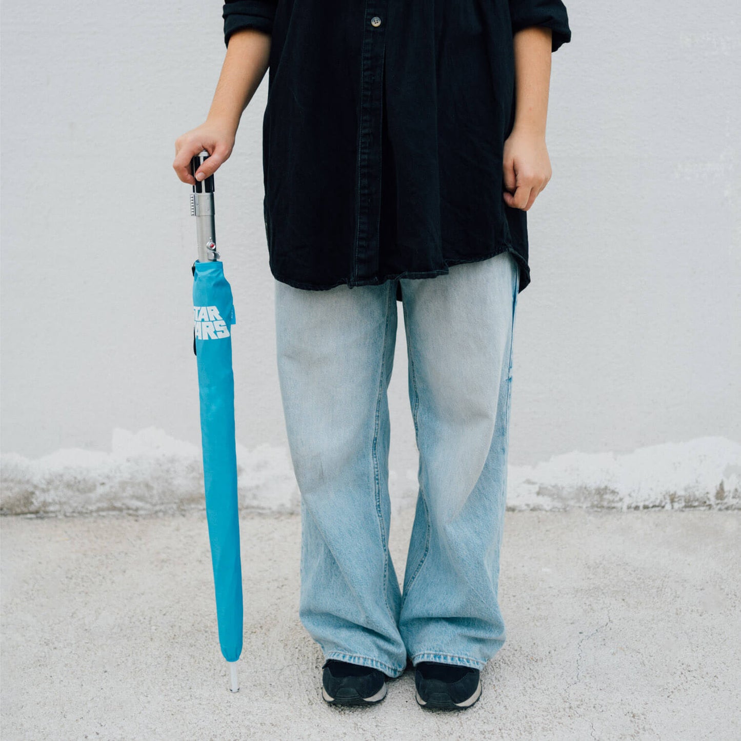 Paraguas Star Wars Luke Skywalker Sable Laser