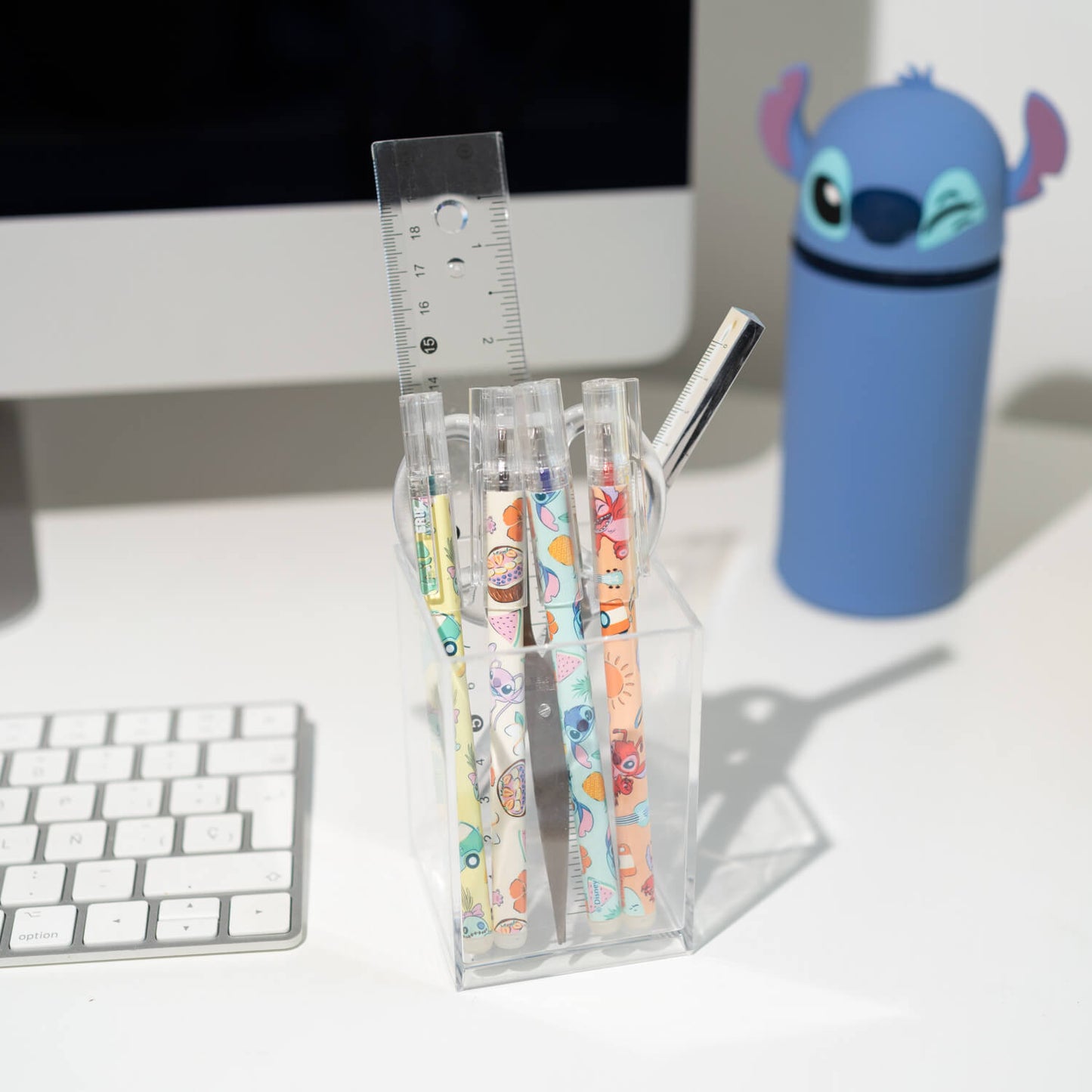 Set De Bolígrafos Borrables Stitch Disney