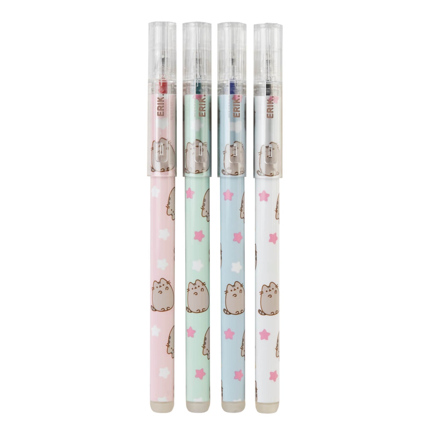 Set De Bolígrafos Borrables Pusheen