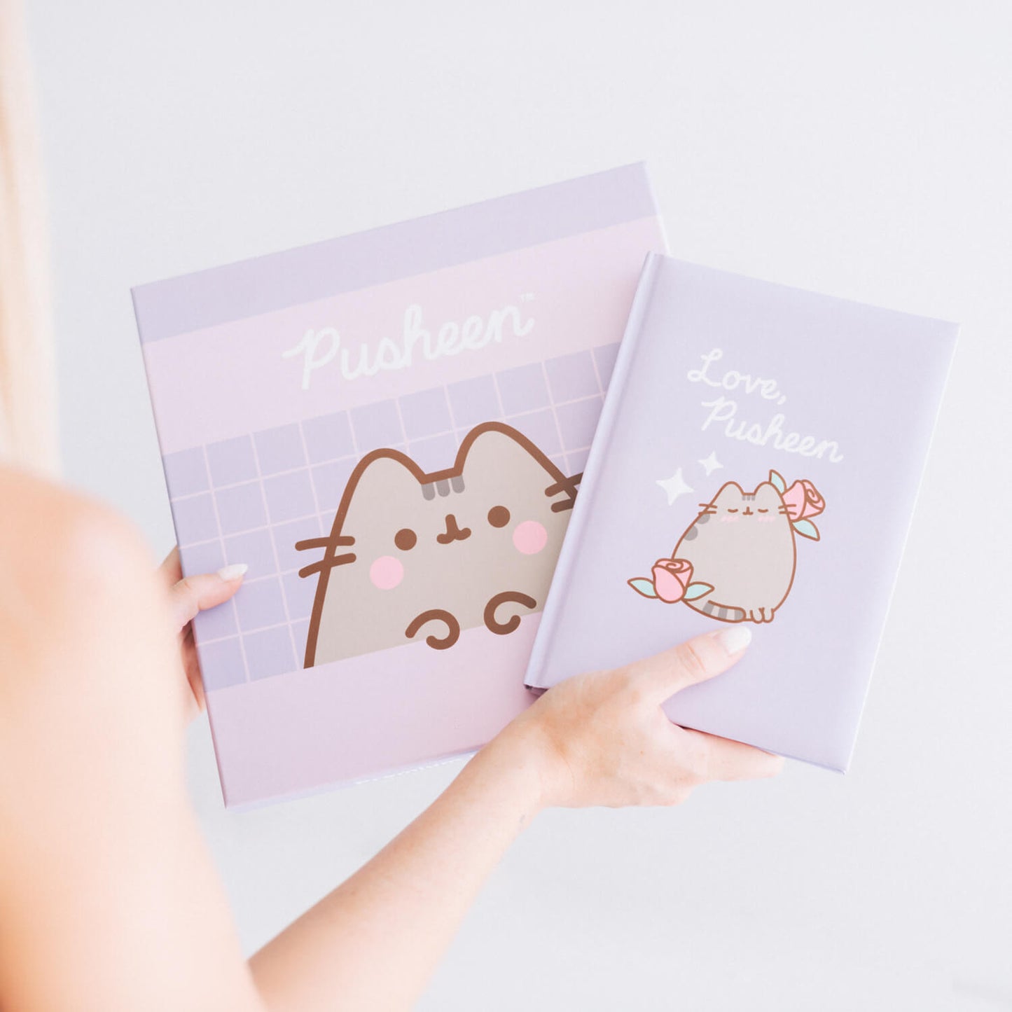 Set Cuaderno Y Boligrafo Pusheen Moments