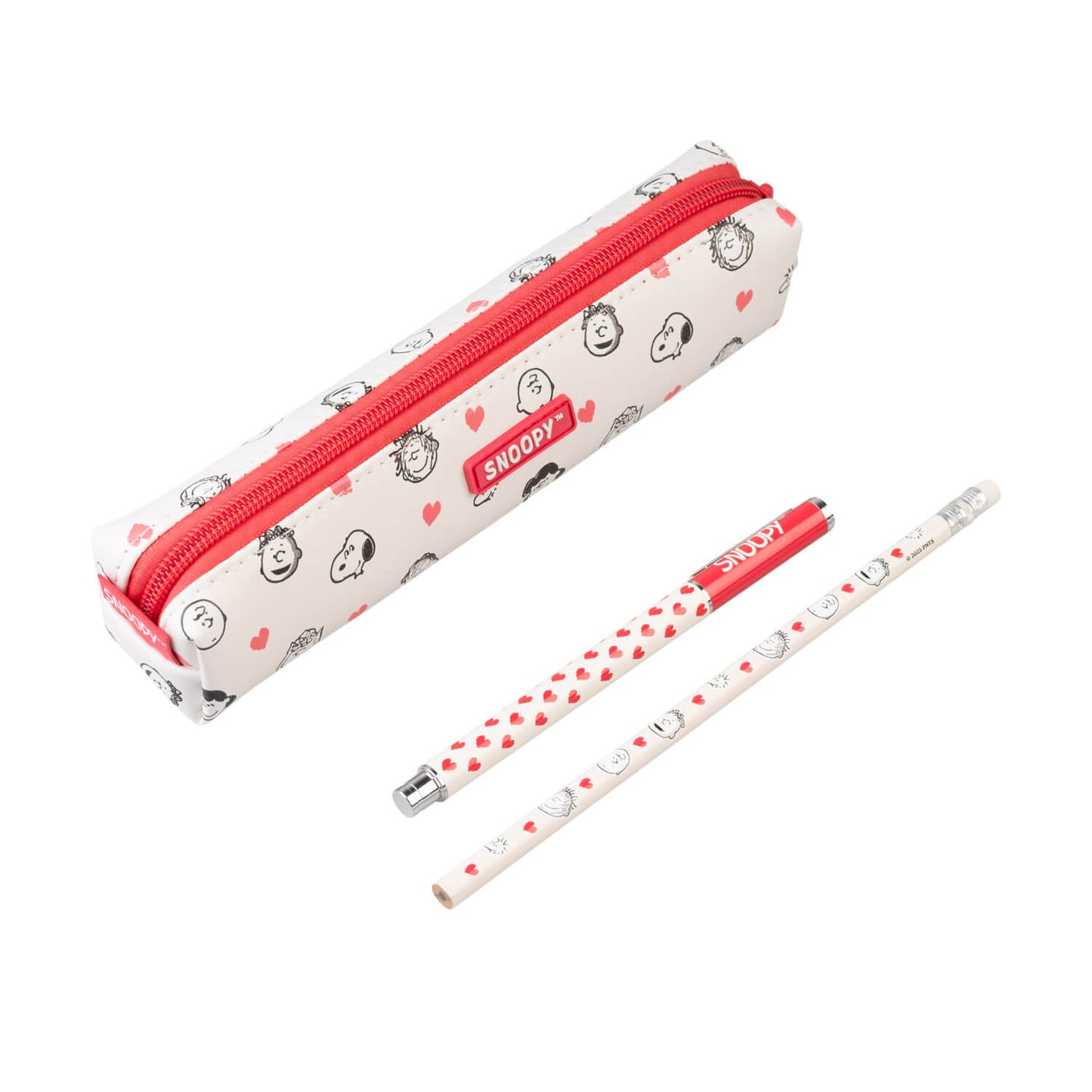 Estuche Con Bolígrafo Y Lápiz Snoopy Love Season