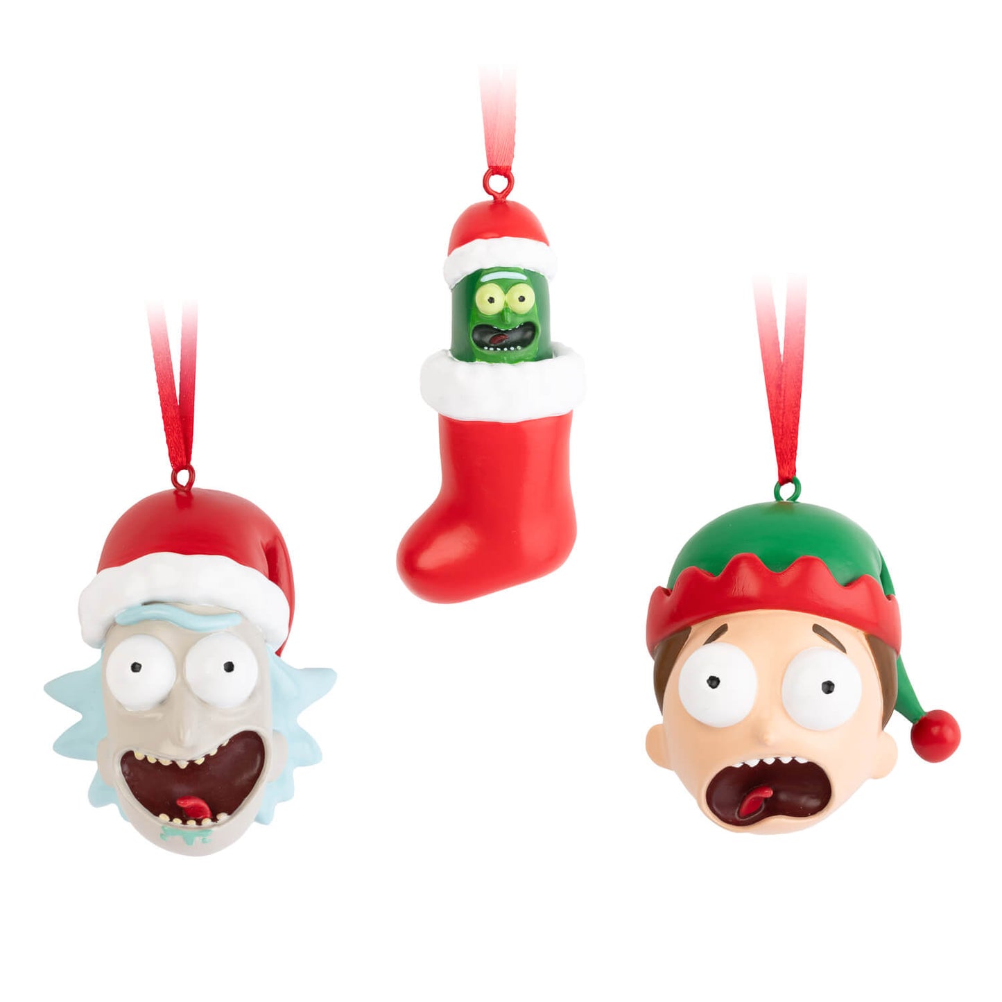 Set Adornos Navidad Rick & Morty