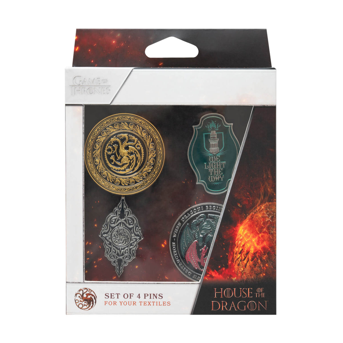 Set De Pines La Casa Del Dragón Juego De Tronos