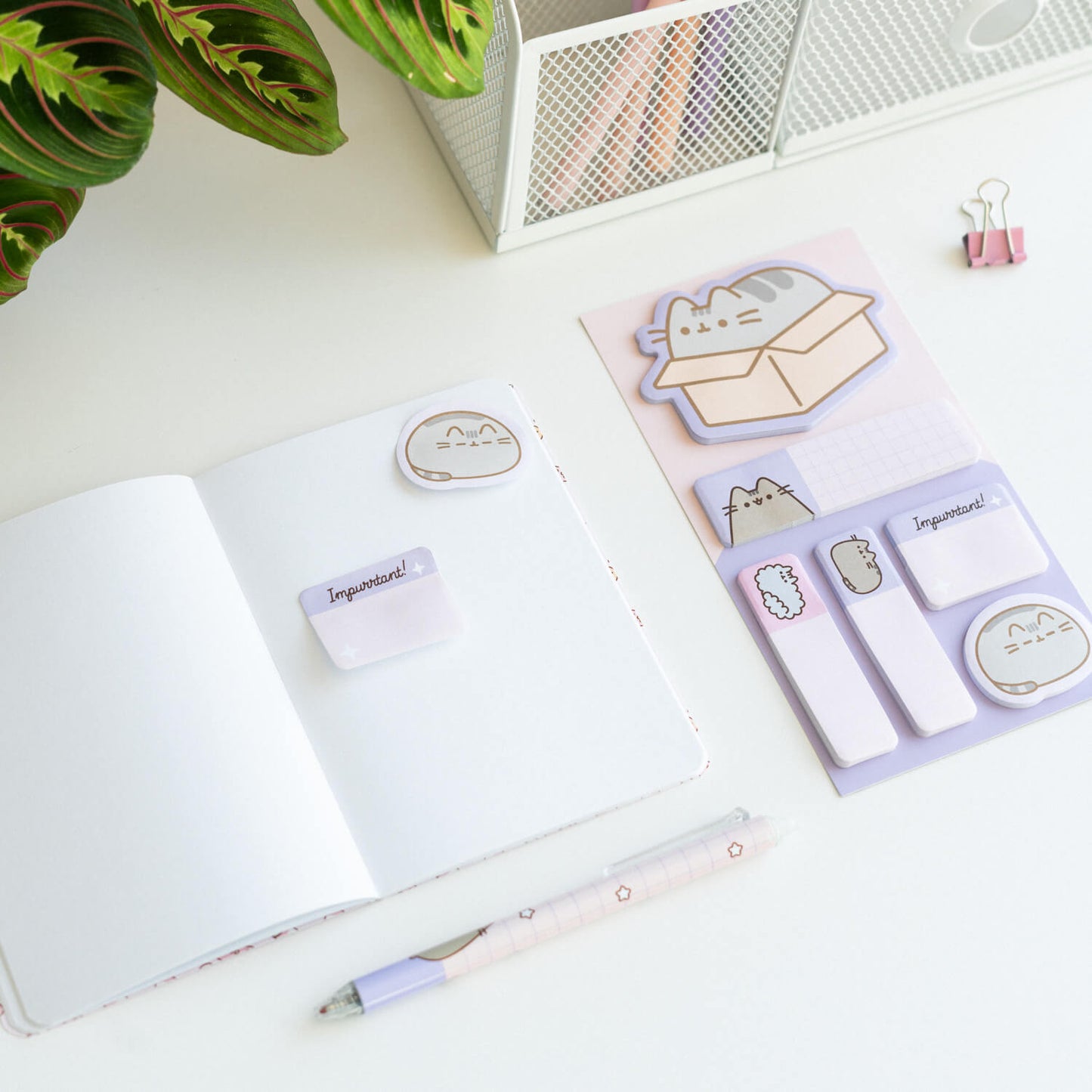 Set De Papelería Pusheen Moments