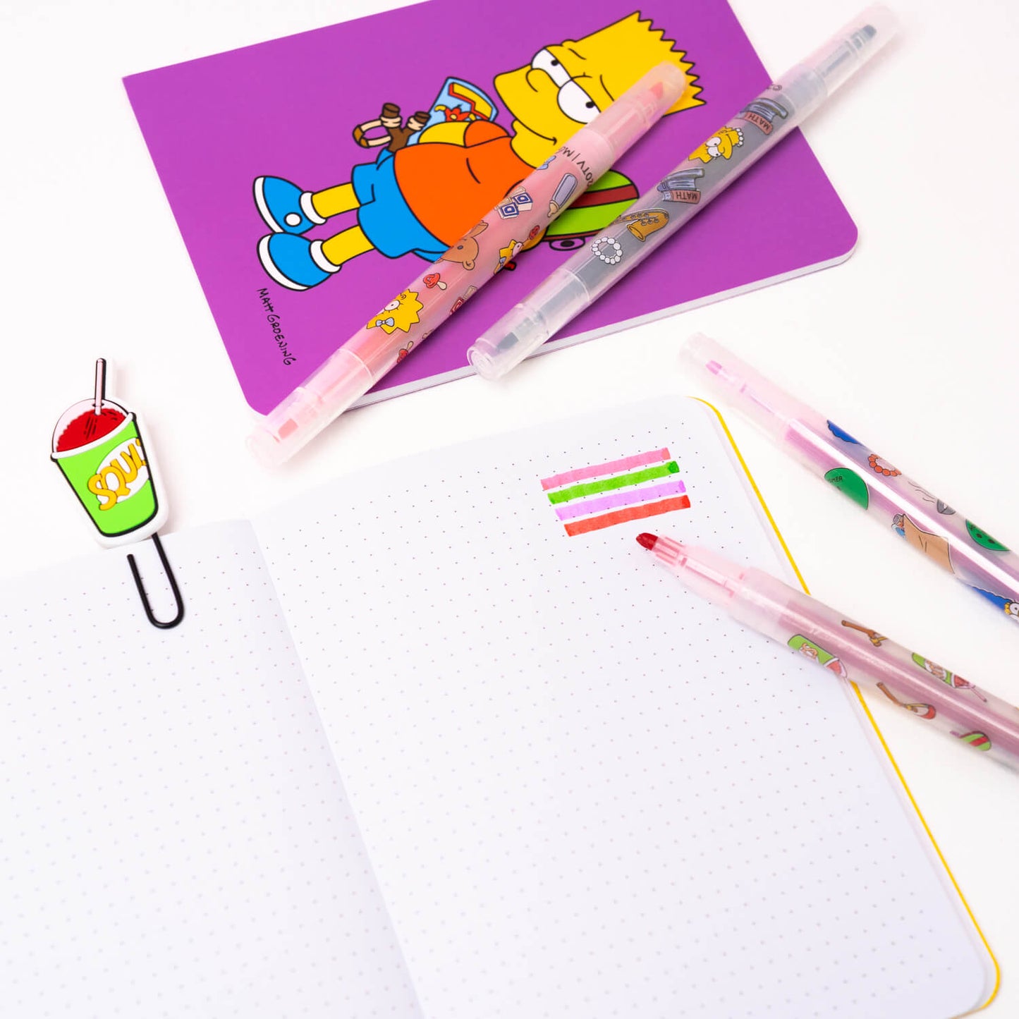 Set De Papelería Los Simpson