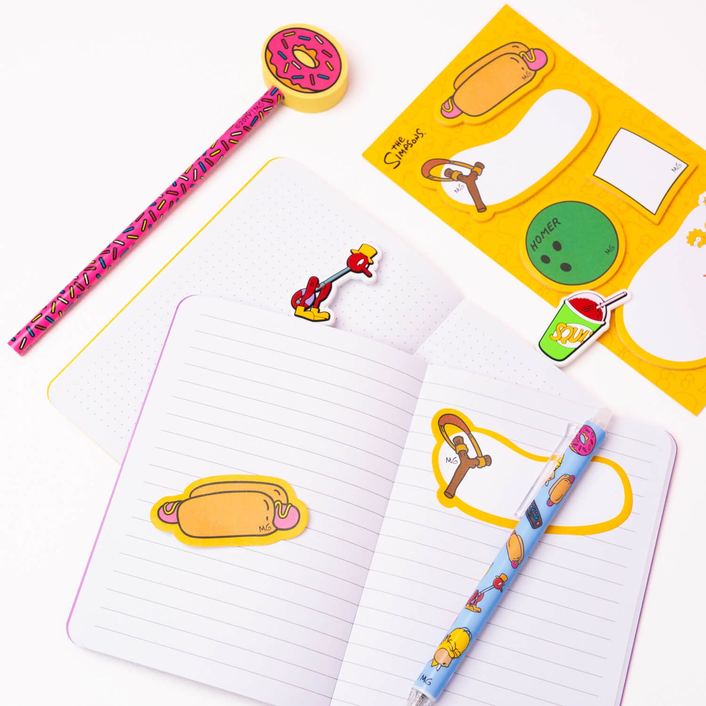 Set De Papelería Los Simpson