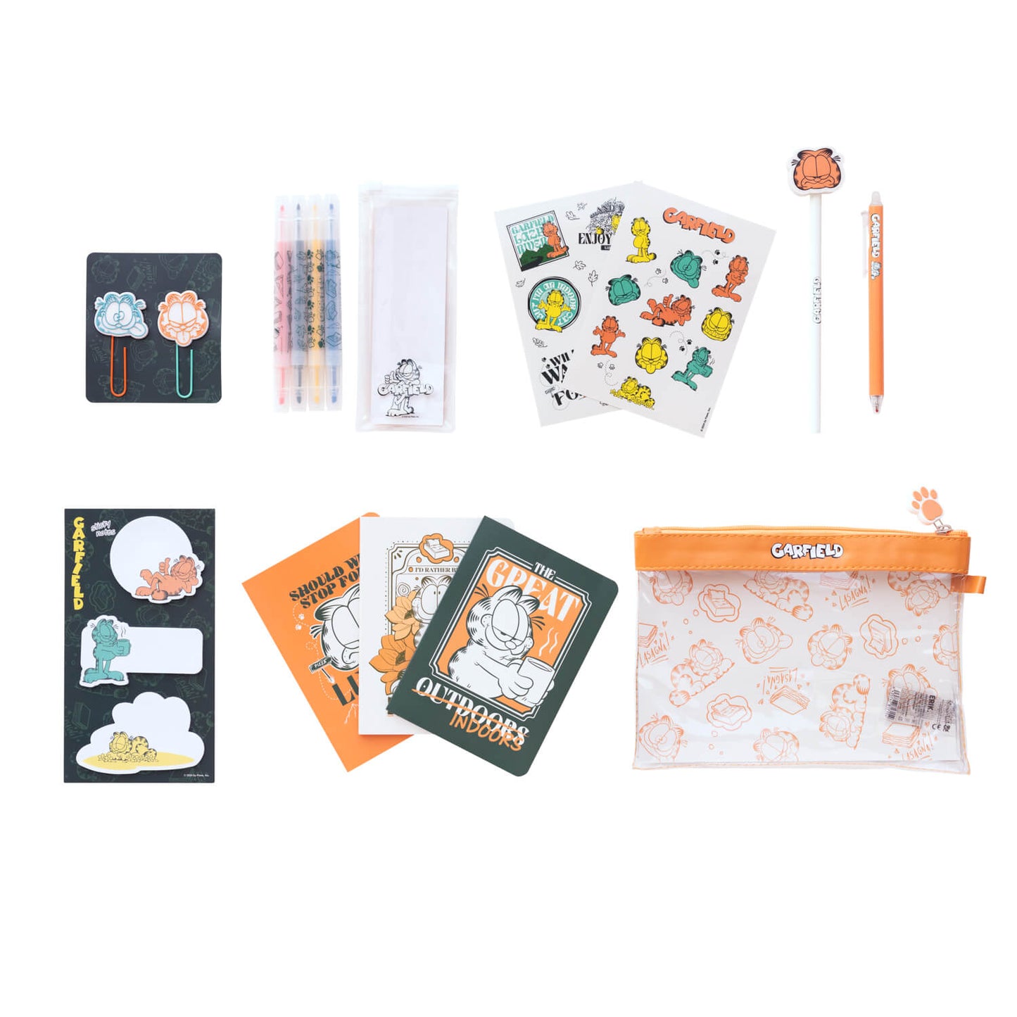 Set De Papelería Garfield