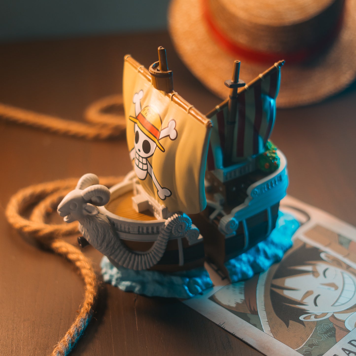 Sujetalibros One Piece Going Merry