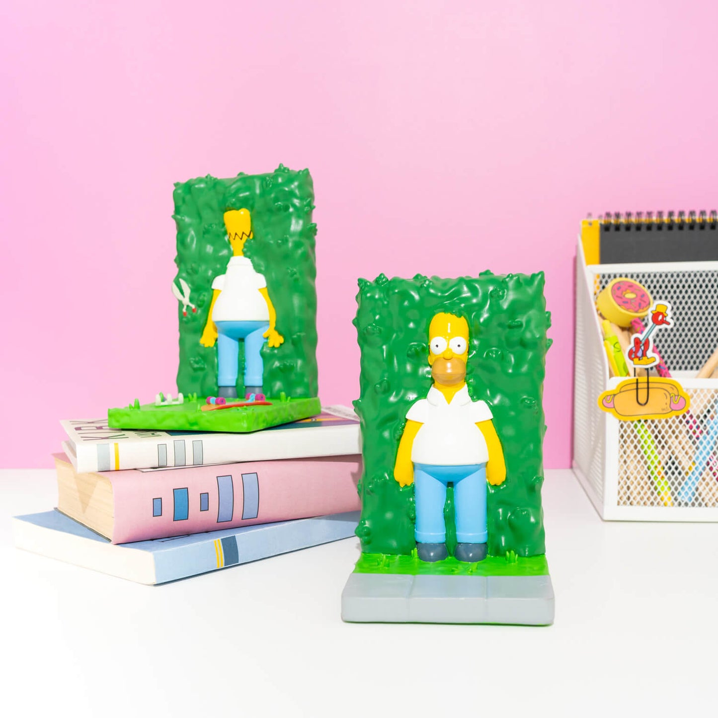 Sujetalibros Los Simpson Homer Arbusto