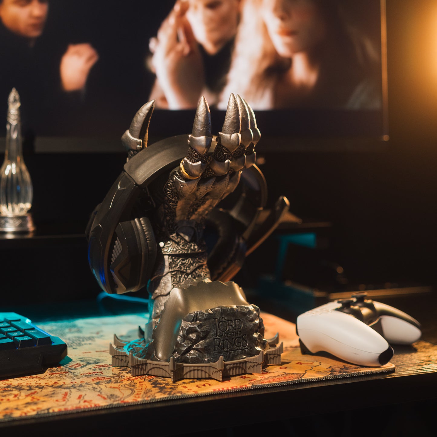 Soporte Cargador Mando PS5 El Señor De Los Anillos Sauron