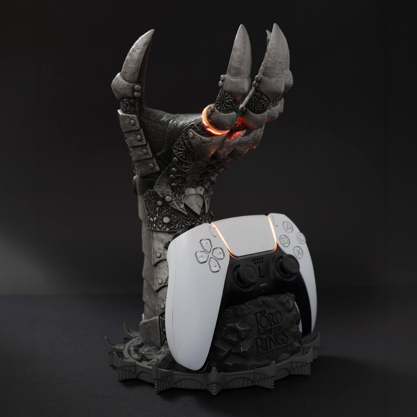 Soporte Mando Y Auriculares El Señor De Los Anillos Sauron