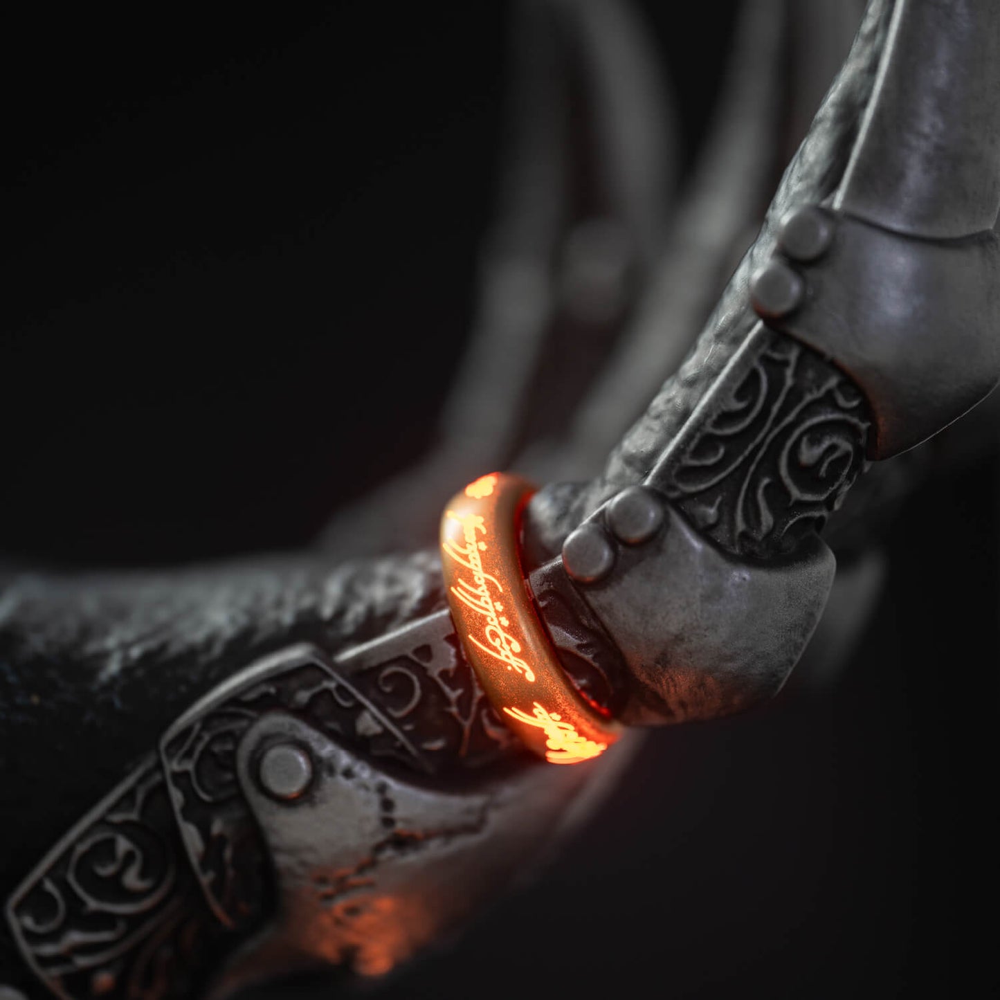 Soporte Mando Y Auriculares El Señor De Los Anillos Sauron