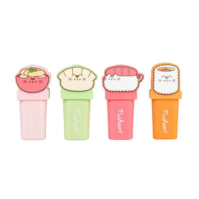 Set De Subrayadores Pusheen Sushi Roll