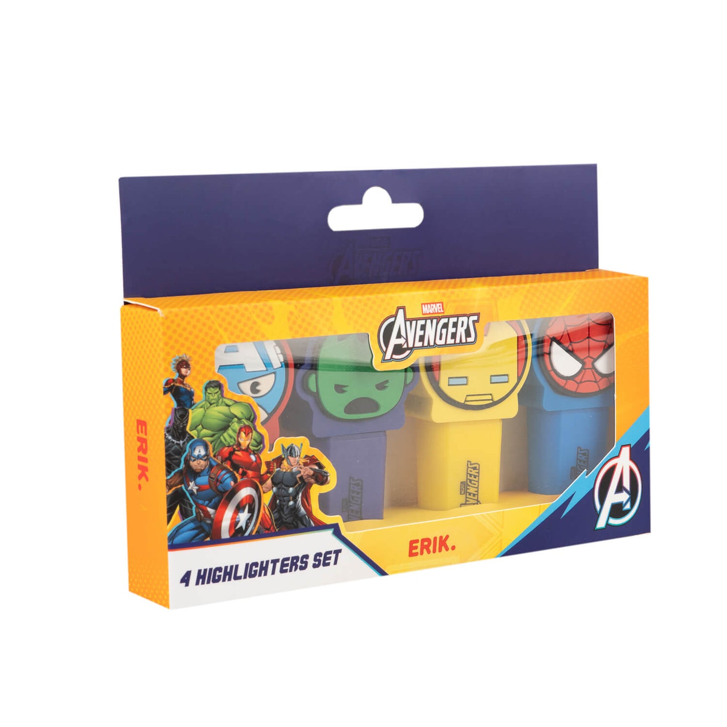 Set De Subrayadores Los Vengadores Marvel
