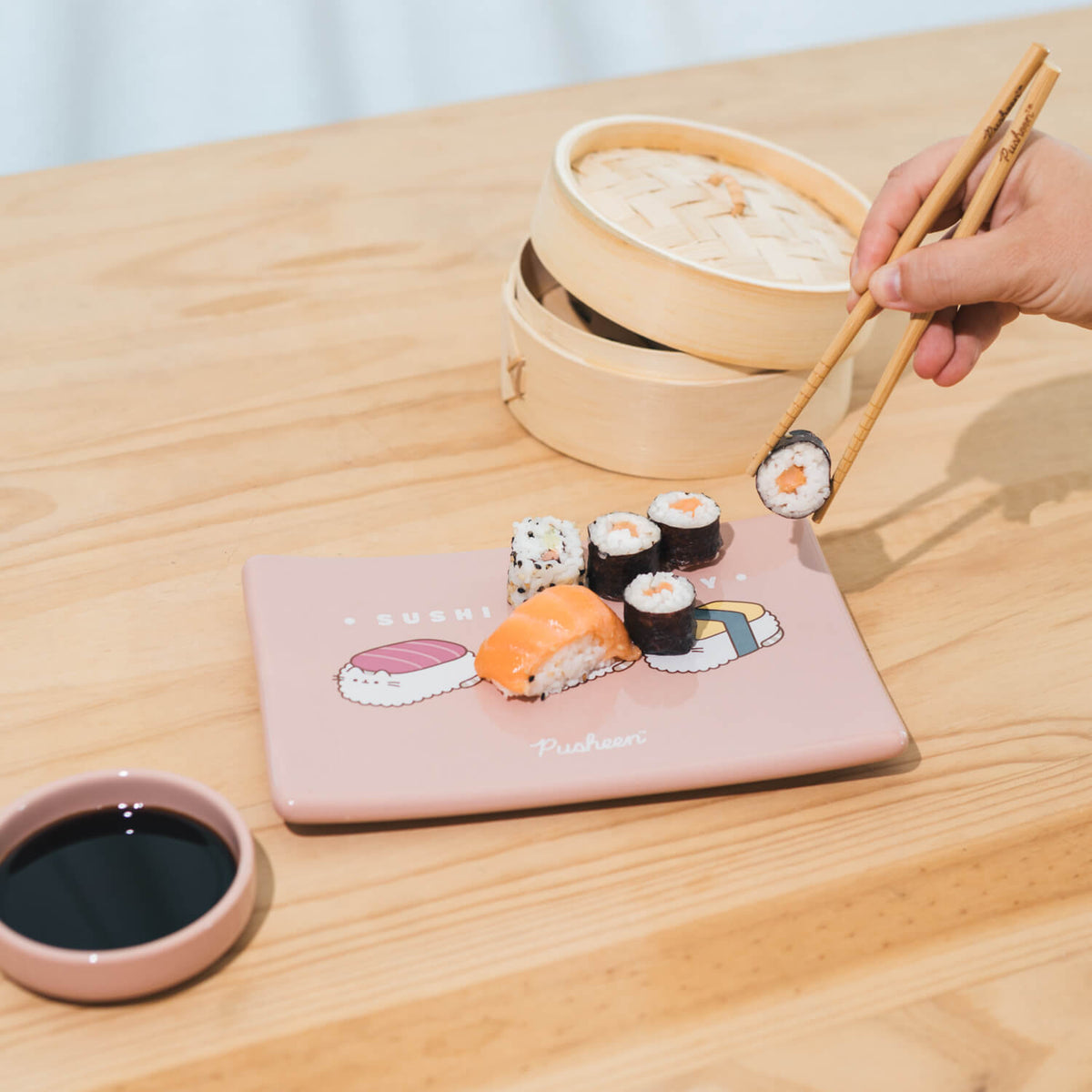 Set De Sushi Pusheen Sushi Roll