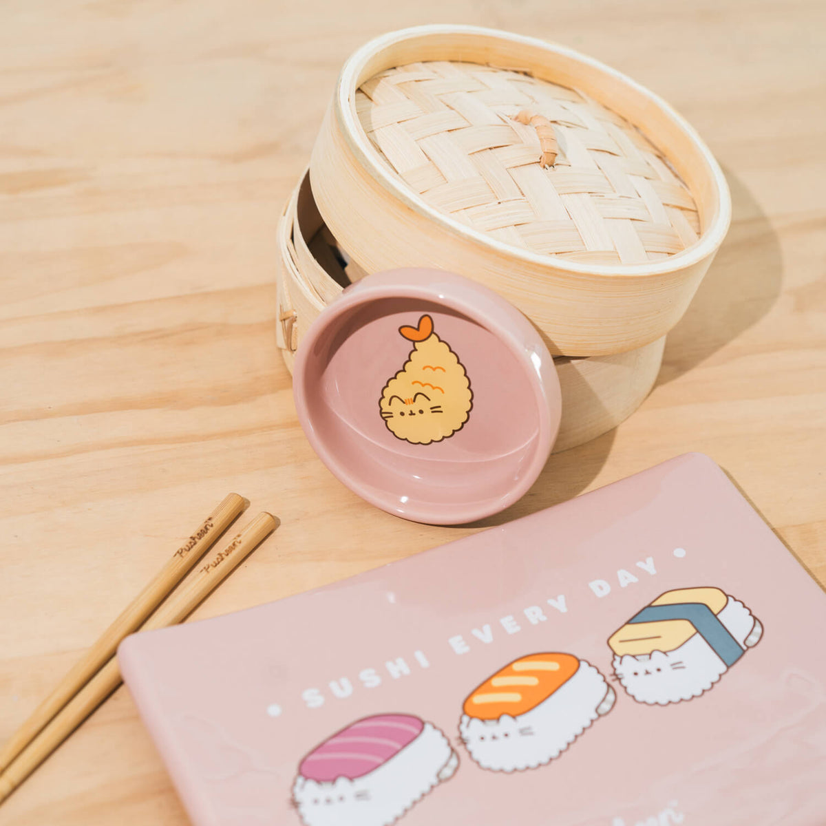 Set De Sushi Pusheen Sushi Roll