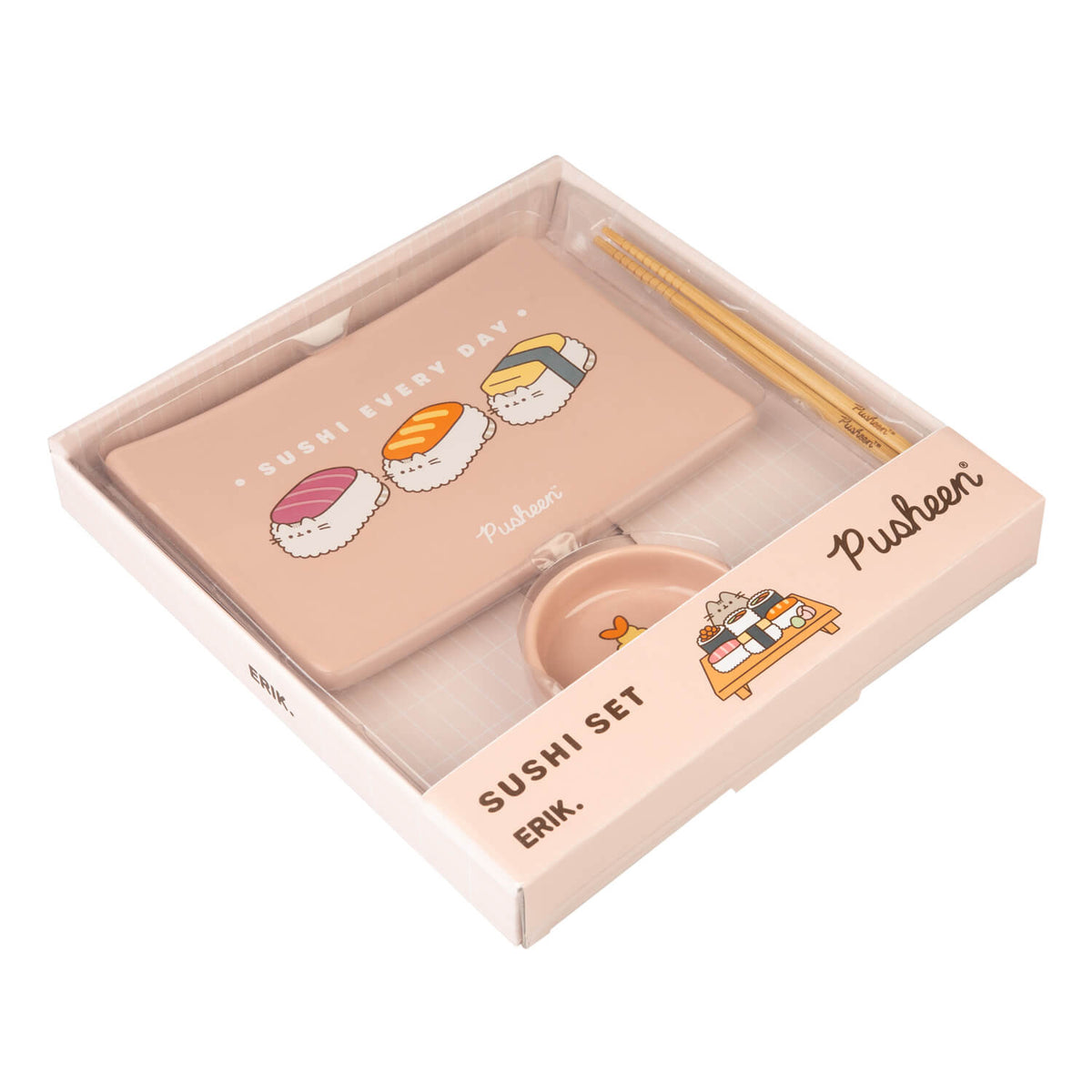 Set De Sushi Pusheen Sushi Roll
