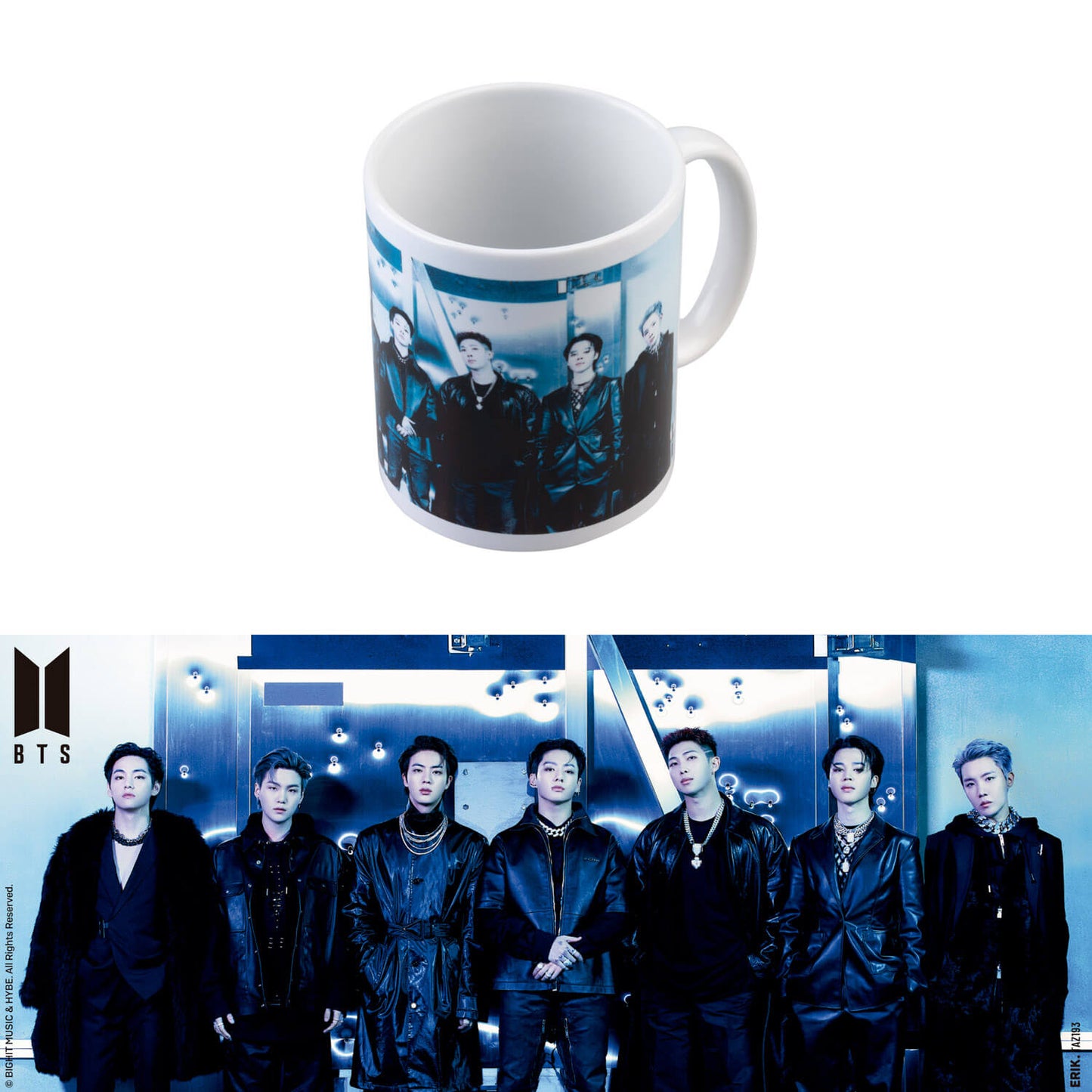 Taza BTS Grupo