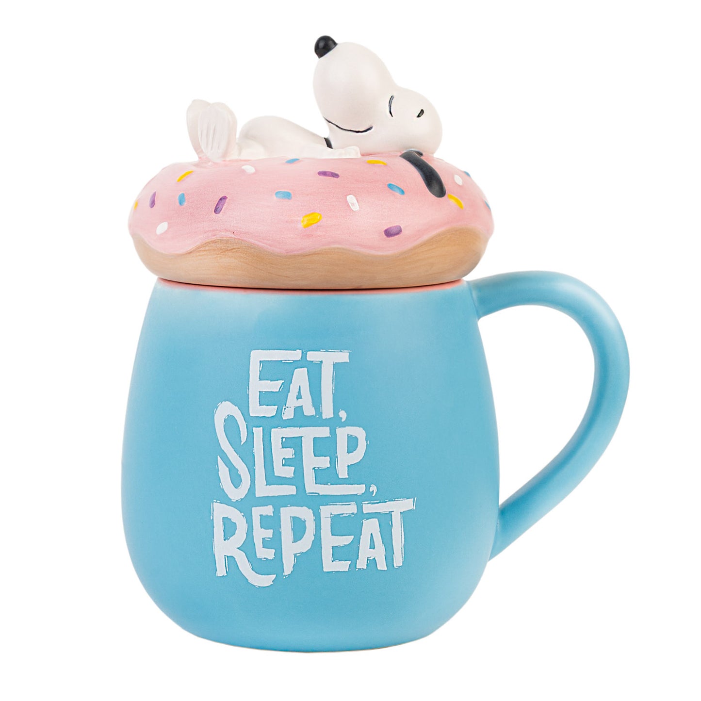 Taza 3D Snoopy Eat Sleep Repeat