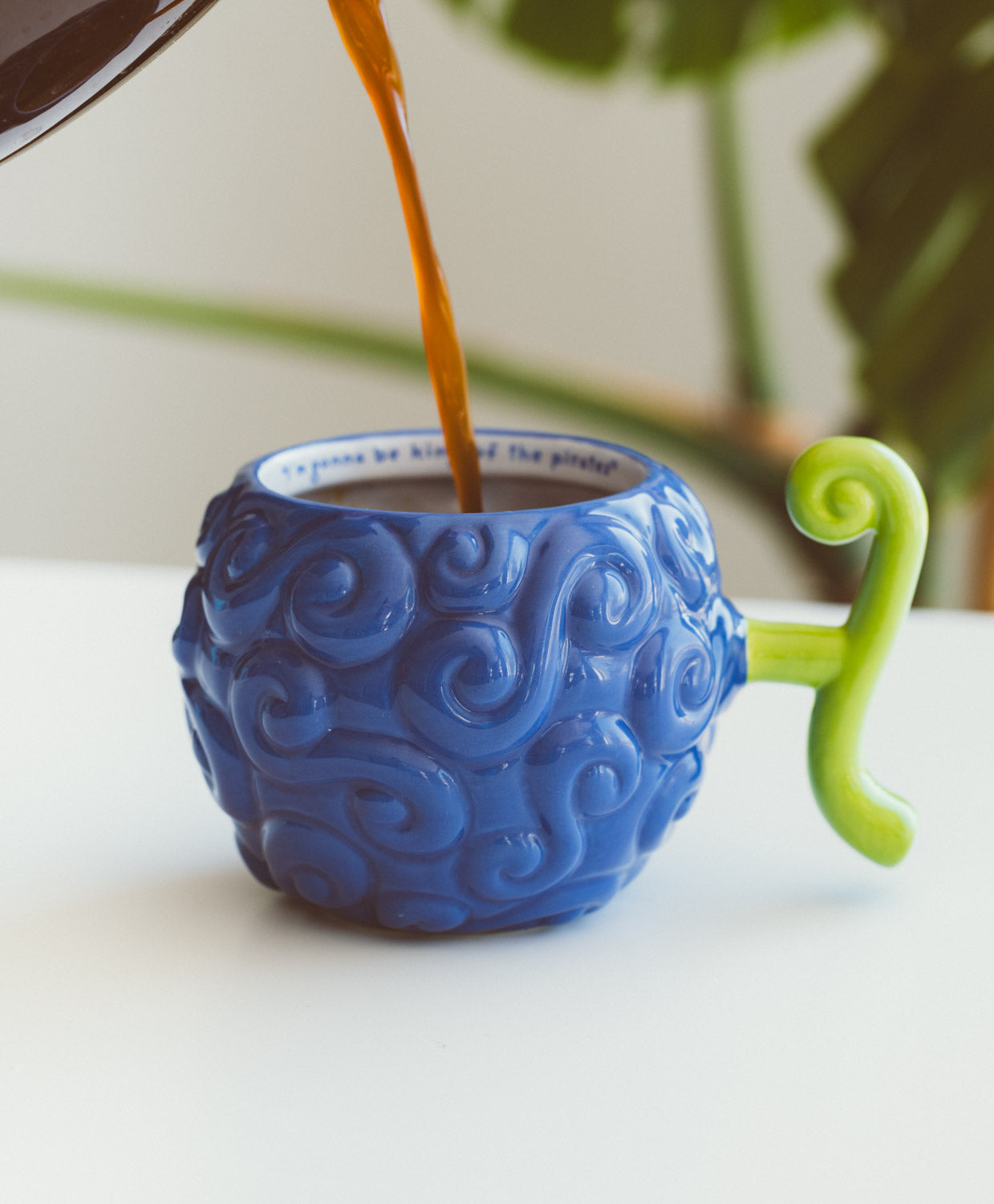 Taza 3D One Piece La Fruta del Diablo Gomu Gomu