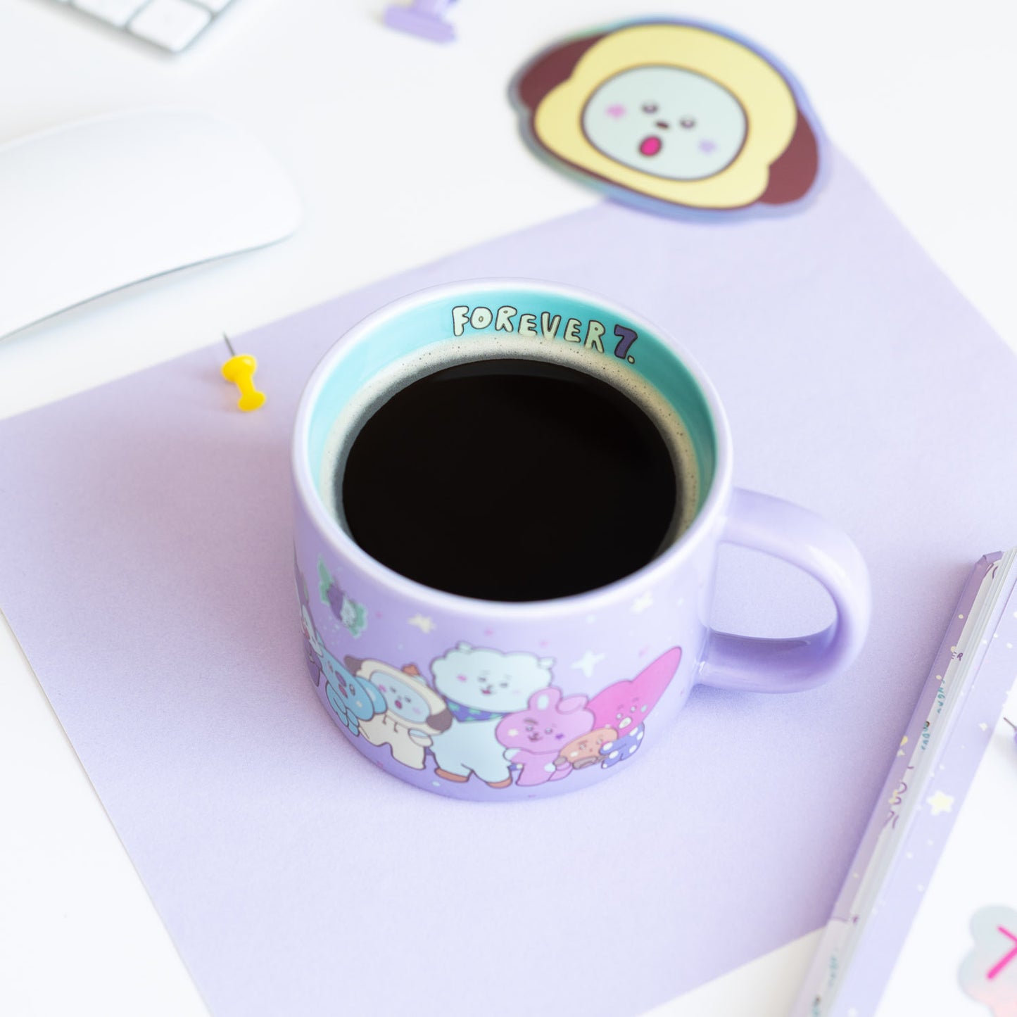 Taza BT21 The Journey