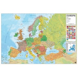 Poster Mapa Europa Fisico...