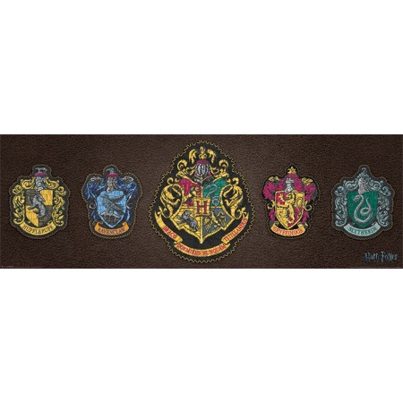 Harry Potter (Crests) Slim Poster