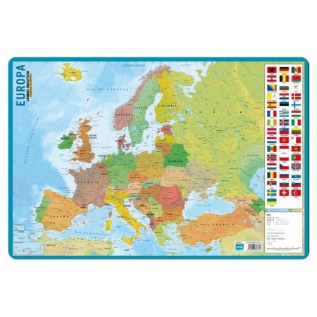 Lamina Educativa Mapa De Europa