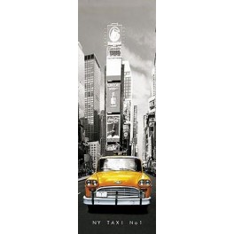 Poster Puerta New York Taxi...