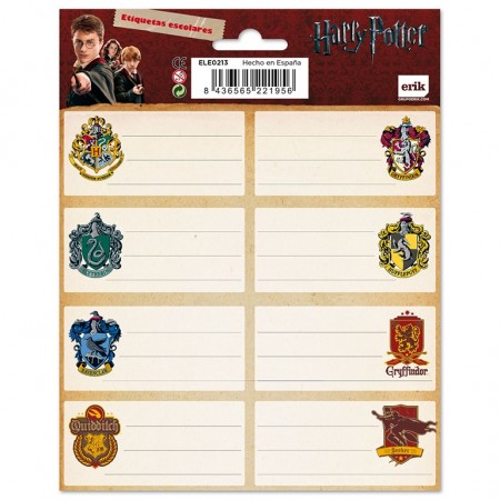 Etiquetas Harry Potter