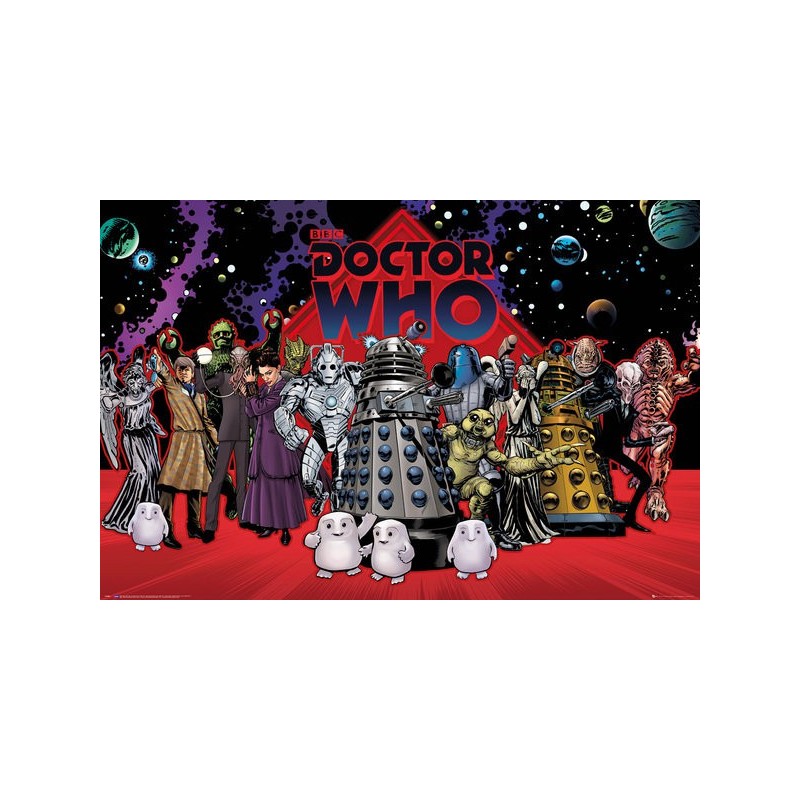 Poster Doctor Who Compilacion